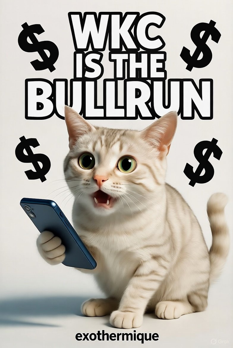 mcdrizzles's tweet photo. Millionaires and billionaires are rising from the holders of $WKC in a very short period. It will all happen so fast that you'll wonder if the figures you're looking at are real 🤣🤣🤣🤣🤣

Keep believing! ✊🏽✊🏽
Keep holding strong! 💪🏽 💪🏽
#Wikicat keeps burning 🔥🔥🔥🔥 https://t.co/8VEQpDotho