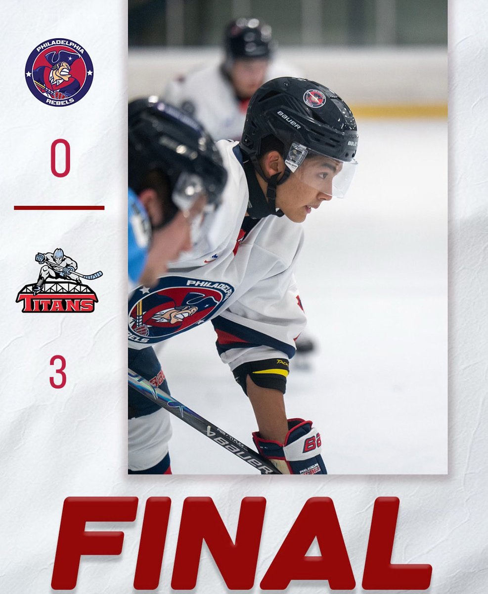 Rebels fall 3-0 - back at it tomorrow
