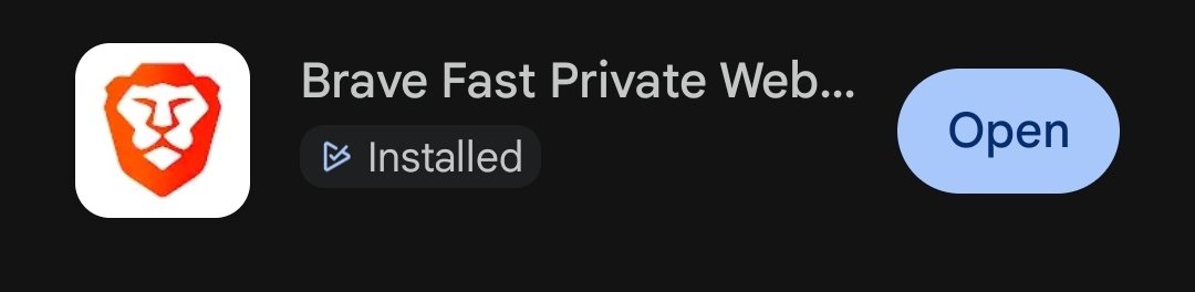 Parshu9032's tweet image. 🚀 Tech/Performance Focused &quot;Fast, private, more hidden features and ad-free -&amp;gt; that’s how browsing should be. #BraveBrowser changes the game. 
🦁💻 Switch to Brave and feel the speed and features 🔒✨ #Brave #BetterBrowsing #androidbrowser