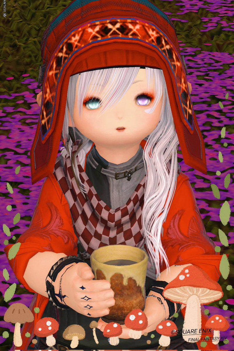 おはララ✧⁠◝⁠(⁠⁰⁠▿⁠⁰⁠)⁠◜⁠✧

ついにお茶エモートGet出来ました😭
長かったよぉ！！

そして可愛いよぉ！！

飲んだ直後のこのなんともいえない顔
好きすぎる🫶

体にあったかいお茶が染みわたってるのね🤭

#おはララ
#フレンド募集
#FF14
#ララフェル