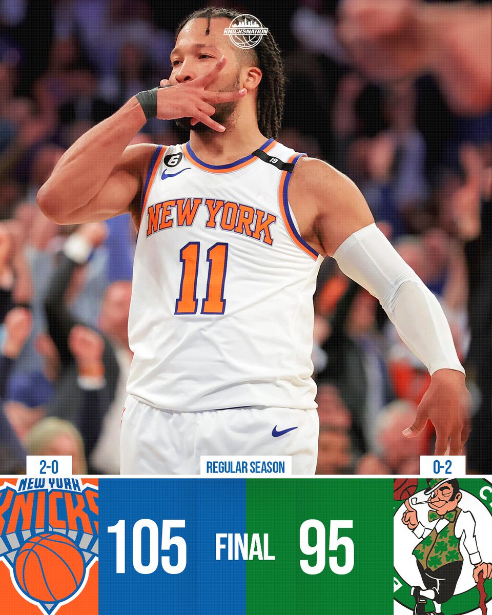2-0

KNICKS WIN!