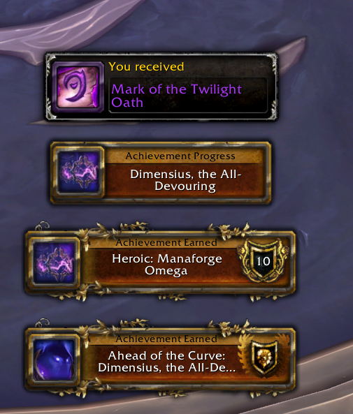 I was in the ER when I missed it with my old guild, and it broke me more than I realized. Things never felt the same after. Then one night, I saw <a href="/oasis_w0w/">Oasis</a>’s charity post. I joined to give back, not expecting anything.
And yet… here I am.
Thank you, Sacred Lotus and everyone.