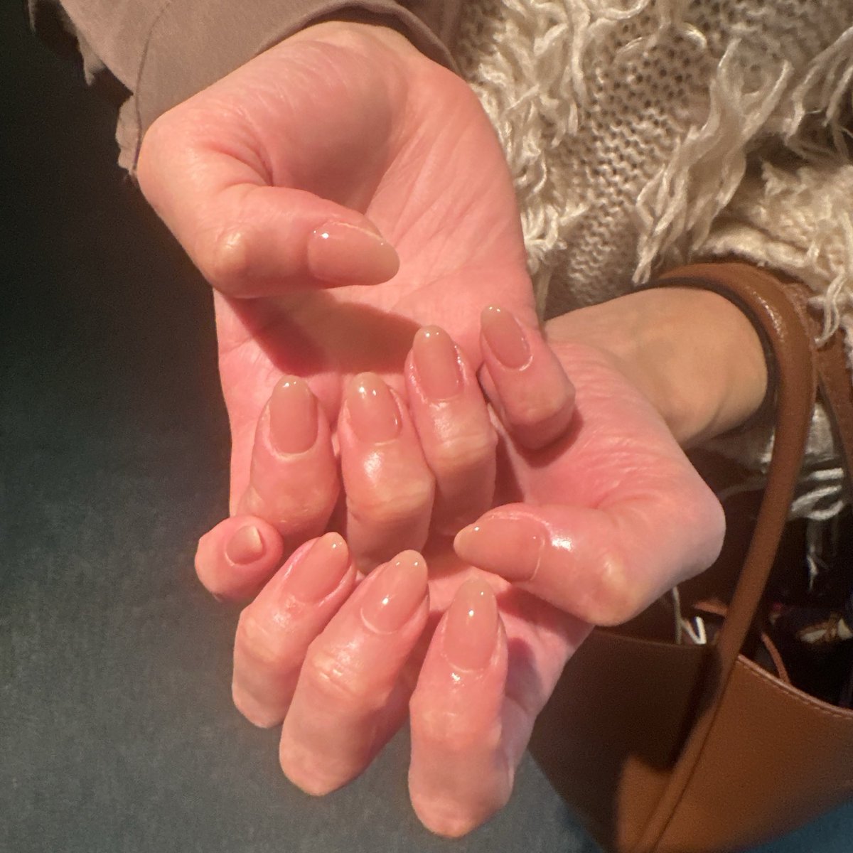 最近シンプルネイルが好き✨