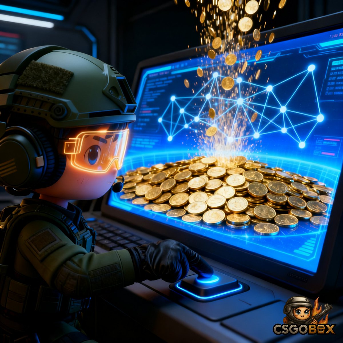 The "Real Yield" engine is about to ignite.

Seats for the CSGOBOX Genesis Nodes are extremely limited. Once activated, this wealth switch is on permanently.

You'll want to watch this closely. When it's gone, it's gone.

#CSGOBOX #Node #RealYield #FOMO #GameFi #Crypto