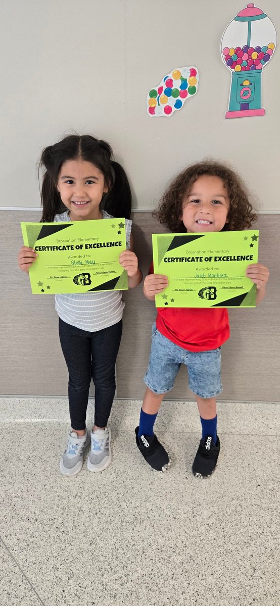 Kudos to my Bringing Out the Best September recipients for representing school pride!! 
<a href="/BrosnahanES/">Brosnahan Elementary</a> <a href="/CyFairISD/">Cypress-Fairbanks ISD</a>