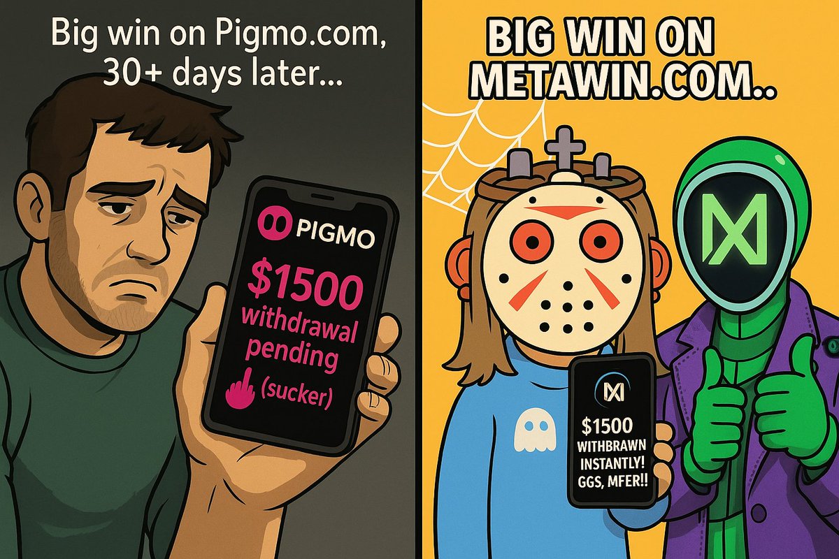 <a href="/Skelhorn/">SKEL</a> Super dope meme contest, <a href="/Skelhorn/">SKEL</a>!

So yeah, I've been playing on <a href="/MetaWin/">METAWIN.COM</a> for about a year, and it's ALWAYS been a great experience!

I love the platform, community, games, NFTs!! All of it *chef's kiss*

Even when I'm not winning. The site is GOD TIER.

Then a little over a