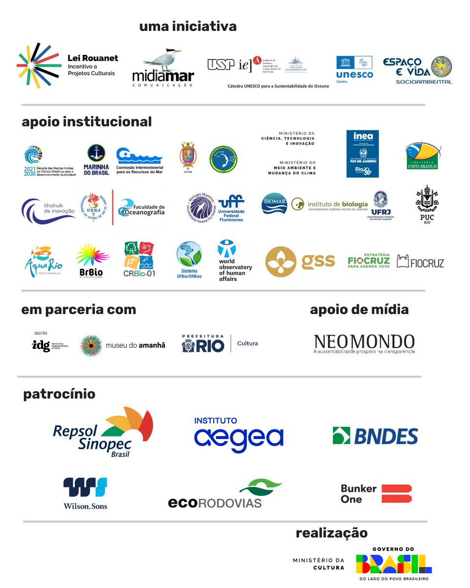 riooceanweek's tweet photo. 14h — Marcelo Ottoni Nepomuceno, ONG Ocupe o Lago  Luiza Perin, remadora, bióloga marinha e comunicadora
15h30 — Karoline Meyer, recordista mundial em mergulho de apneia

* Museu do Amanhã — Rio de Janeiro
* Transmissão ao vivo: https://t.co/ETHUUyA3Zr https://t.co/MTOX82bHtb
