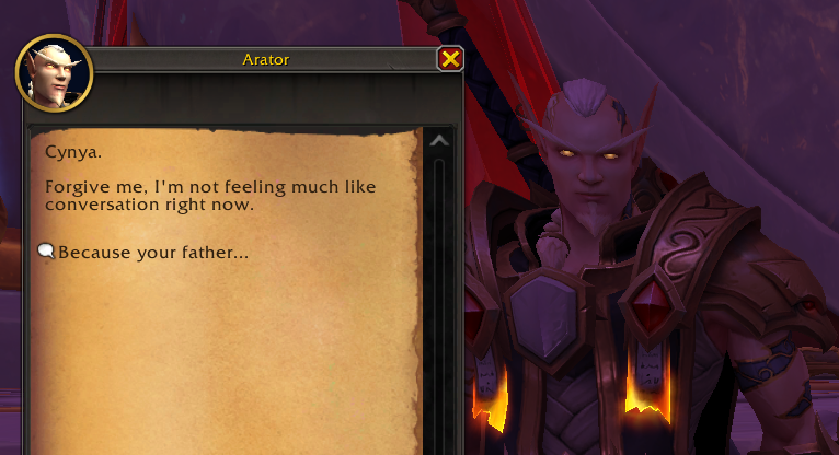 Portergauge's tweet image. I 100% expect Arator to "earn" the title of Redeemer over the course of Midnight, but I do hope this questline also answers why he was called that in the first place (beyond it sounding very cool lol)