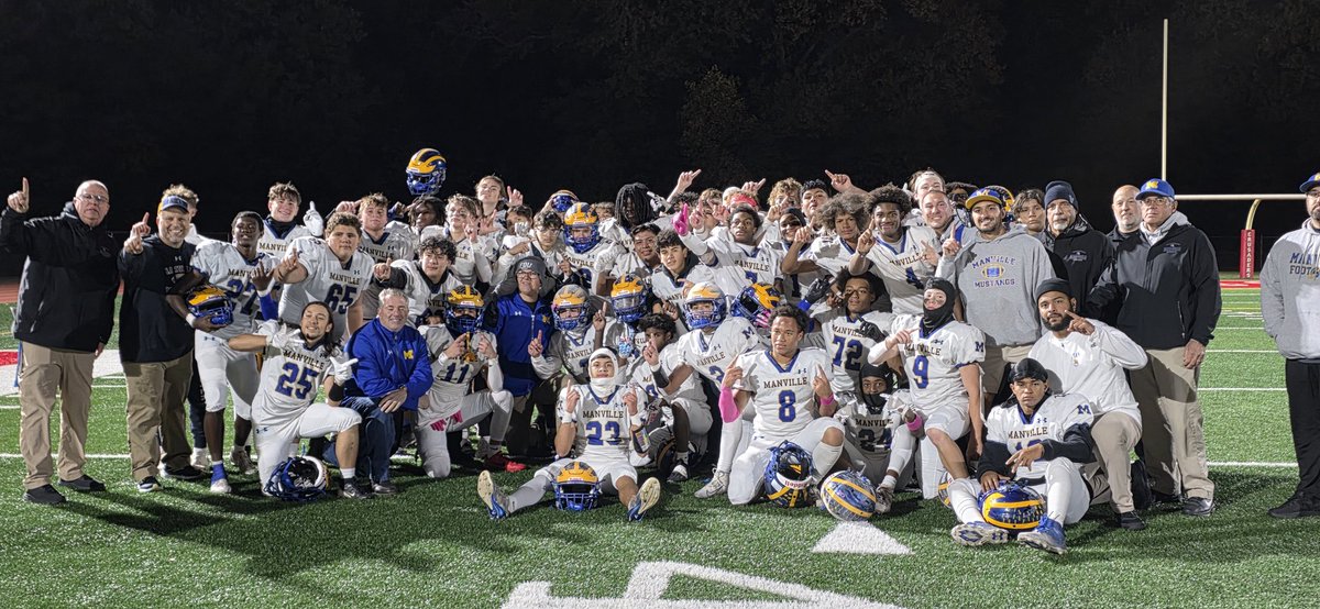 Manville 9-0  <a href="/MHSGRIDIRON25/">Manville Football</a> Football BIg Central Football Conference Freedom Silver Division Champions 🏆<a href="/cjsportsradio/">Central Jersey Sports Radio</a>