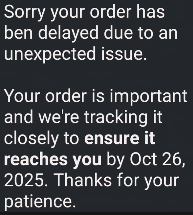 mr_sarkar321's tweet photo. @flipkartsupport  @Flipkart 
🚨Extremely disappointed with Flipkart Grocery (KILOS).
Order keeps getting delayed again &amp; again. Every day it’s same “unexpected issue.”
It is highly unprofessional &amp; frustrating, resolve this immediately.
#Flipkart #FlipkartGrocery #CustomerService https://t.co/dQzp2B6lZS