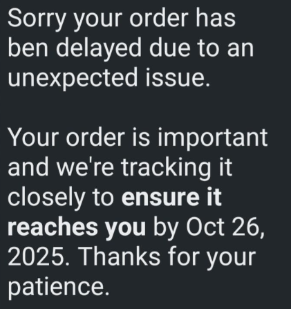 mr_sarkar321's tweet photo. @flipkartsupport  @Flipkart 
🚨Extremely disappointed with Flipkart Grocery (KILOS).
Order keeps getting delayed again &amp; again. Every day it’s same “unexpected issue.”
It is highly unprofessional &amp; frustrating, resolve this immediately.
#Flipkart #FlipkartGrocery #CustomerService https://t.co/dQzp2B6lZS