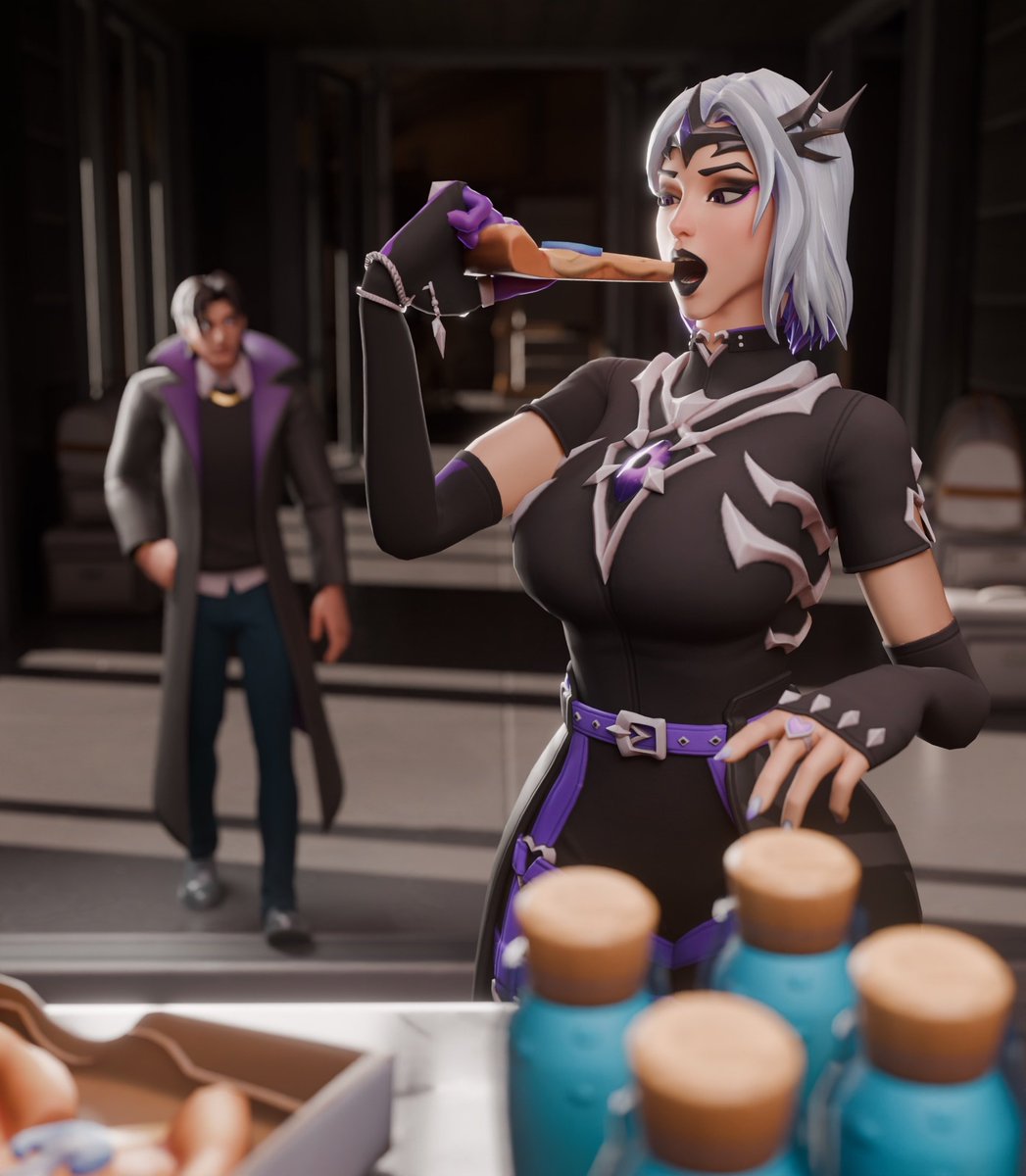 DeathstrokeYT59's tweet photo. A late birthday commission made by Apocalypse with my main Mal and Queen Persephone growing for my birthday. She looks so damn hot with those curves~ https://t.co/TEuASoA8uk