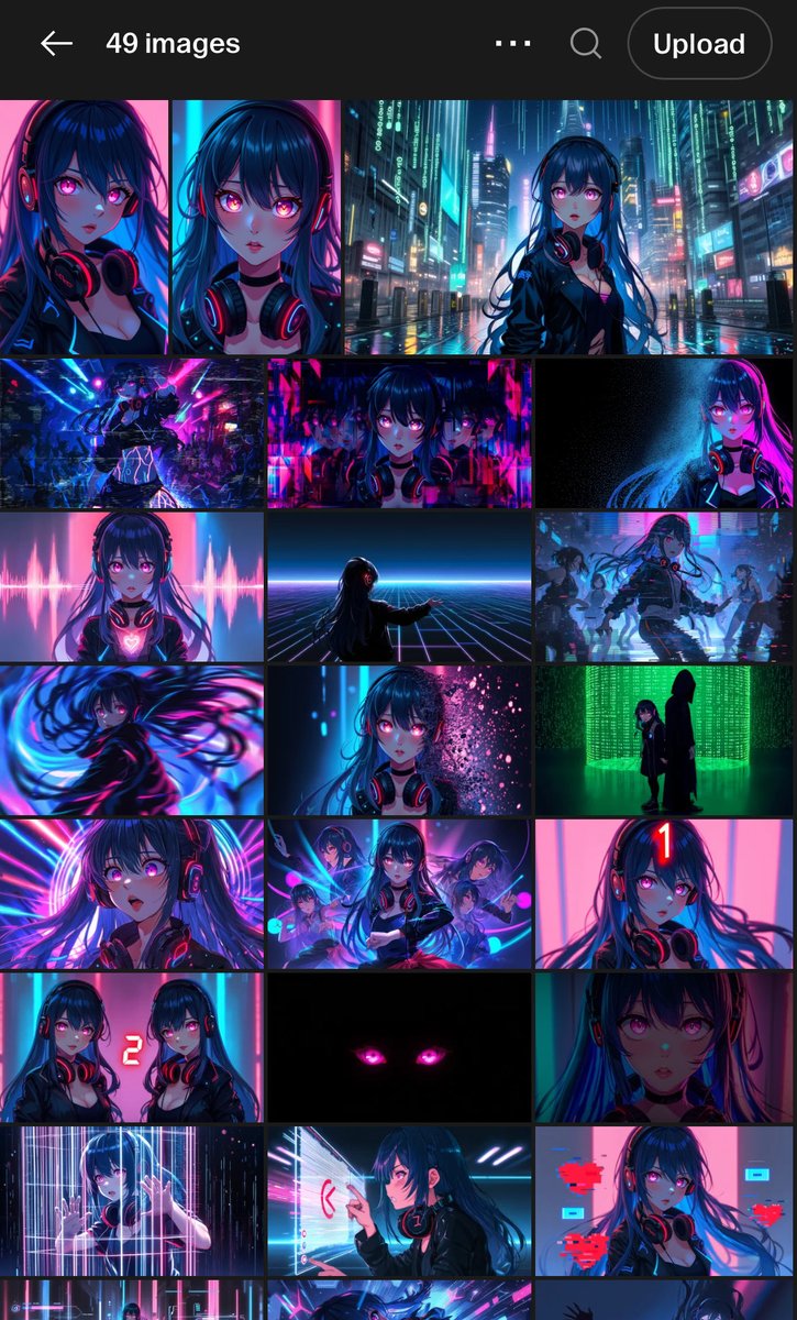 Promptalyst's tweet image. Working on a new song AI is amazing it takes a lot more work than you think. Here is a current storyboard I am working on.  @Creator_AI1 #ai #aicreator #anime