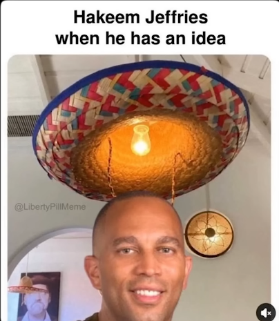 AfterburnerOne's tweet photo. @RepJeffries Hey Dollar Store! This be you! https://t.co/4OzV1hby1J