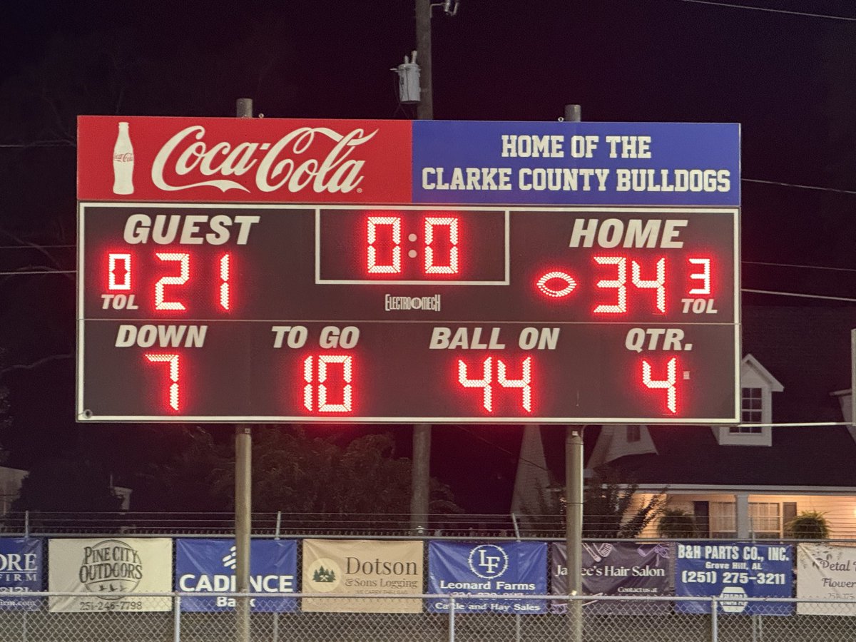 Clarke County Football tweet media