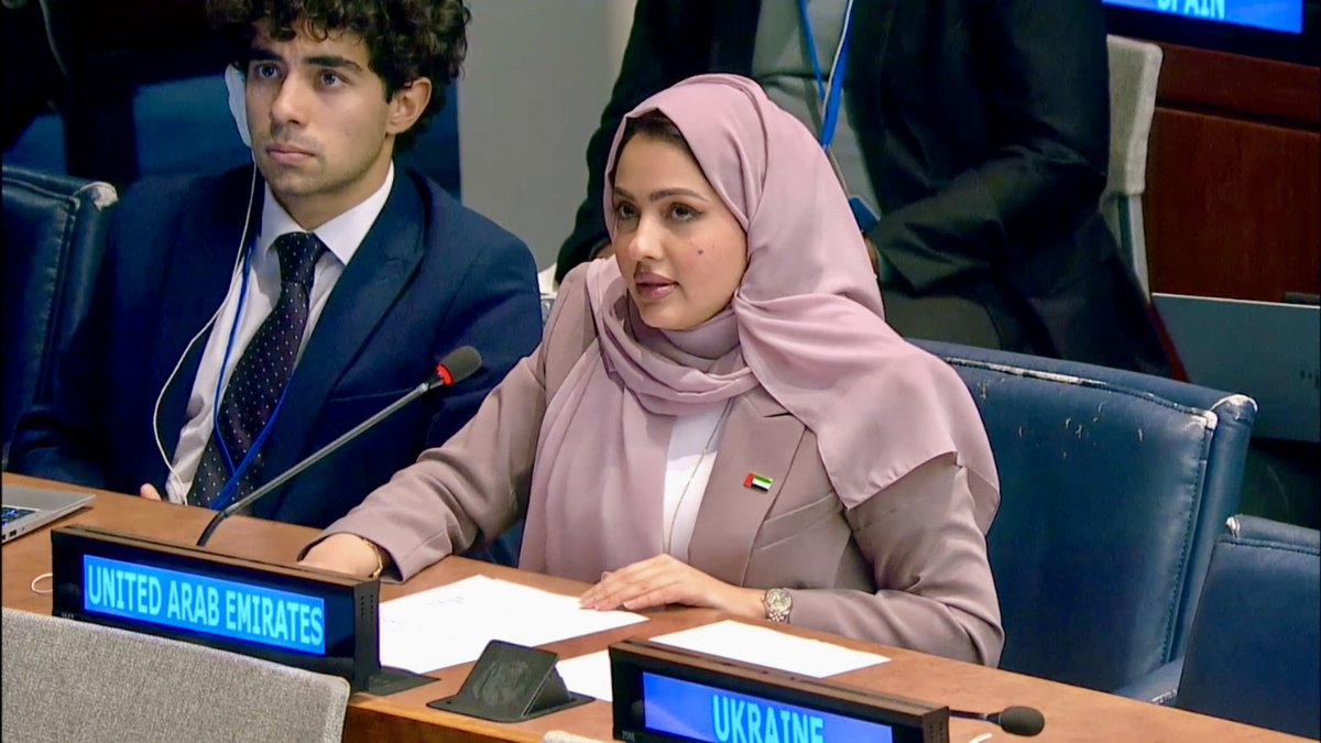 UAEMissionToUN's tweet image. At the #UNGA #4C, the UAE 🇦🇪 expressed deep appreciation to the UN Scientific Committee on the Effects of Atomic Radiation @unscear for its substantial contributions to assessing radiation sources and their effects on human health and the environment.

The UAE reaffirmed its…
