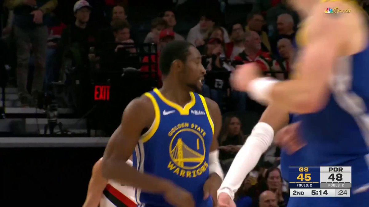 JK buries the corner triple 💰
