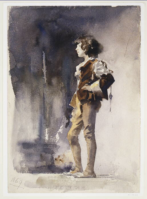 Boy in Costume #artbots #sargent