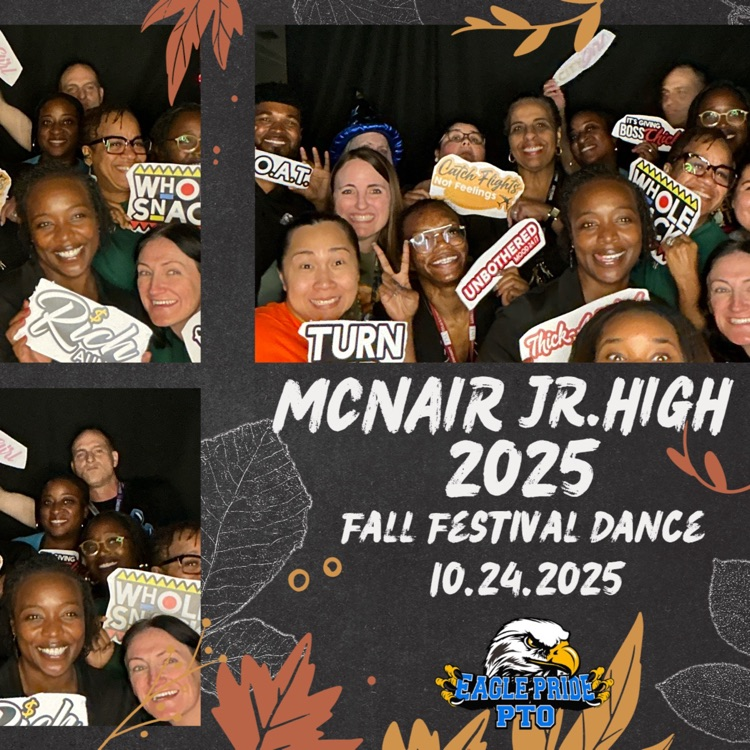 RMcNairJH's tweet image. 🎃 Tonight’s Fall Dance was a blast! Our students showed off creative and unique costumes while dancing the night away. 🕺💃 Big thanks to our amazing PTO for hosting and to our staff for chaperoning! 🦅 #EaglePride #FallFun