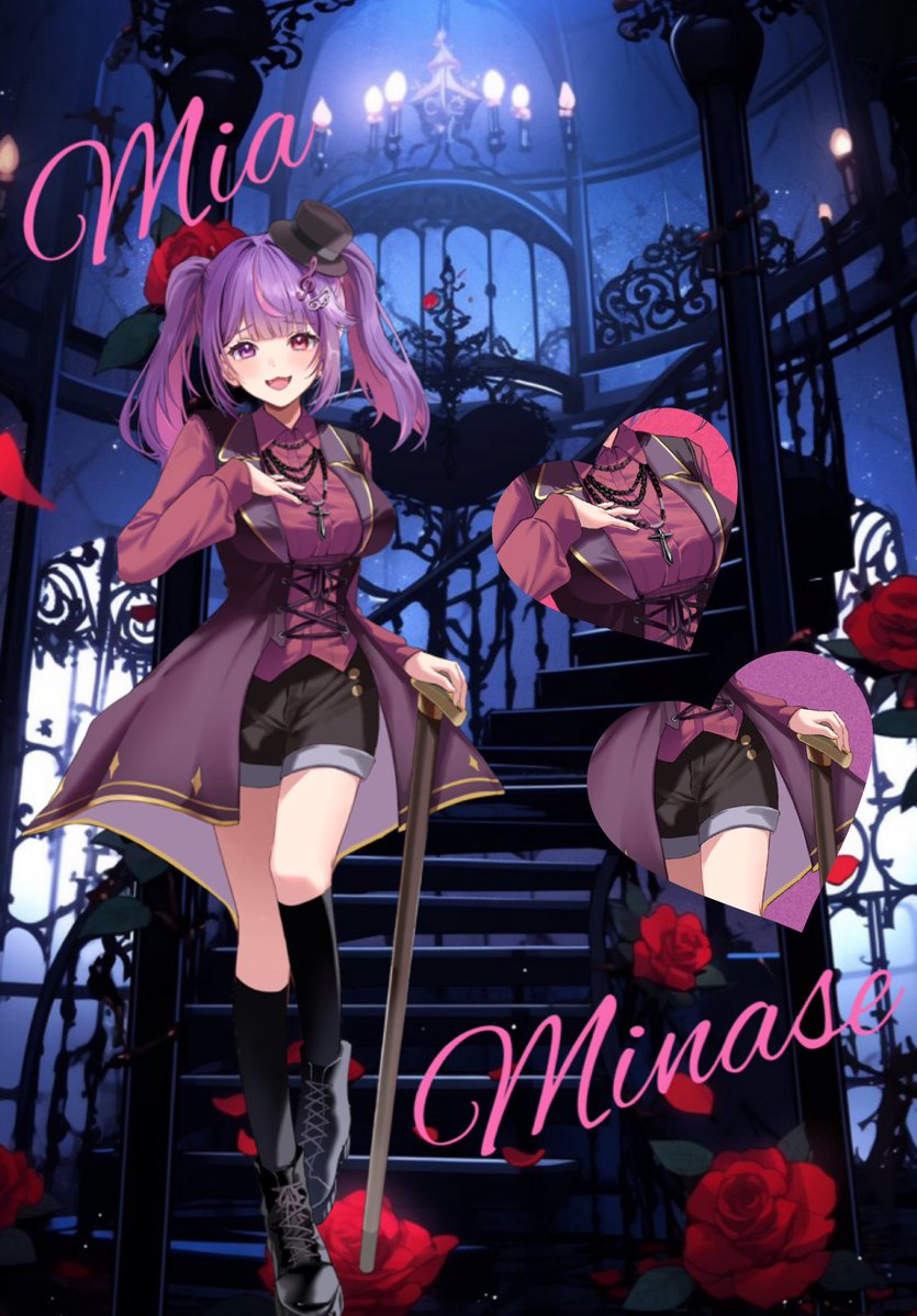 minyaase's tweet image. ✧• ─────────── •✧
💜 @cozopro 所属  水瀬みあ 🩷
  ︎✧ #立ち絵公開 𝒅𝒆𝒃𝒖𝒕 11.26 ︎✧
「 隠れて一緒に悪いこと
                     しちゃおうよ、ね?」
IRIAM ♡ web.iriam.app/s/user/LyRt8hd…
💜♻️💬+👤全反応巡回っ❕
#IRIAMライバーでも拡散されたい #IRIAM準備中
