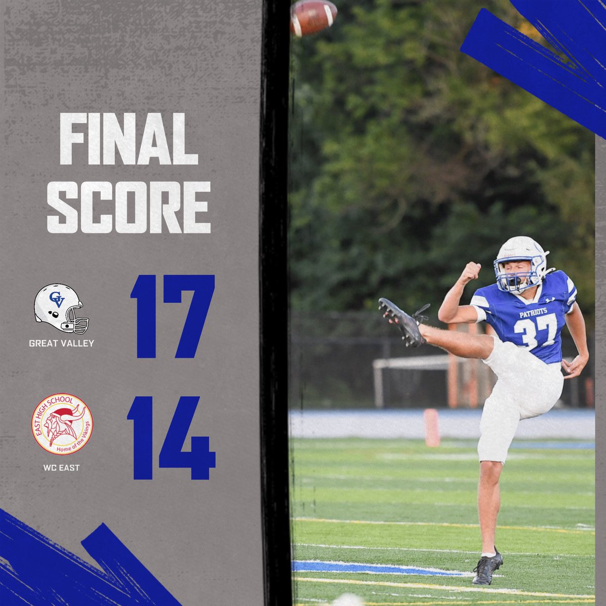 Took all of us. 

This one’s for our seniors! 💙🏈

#Brotherhood #Burntheboats #Seniornight