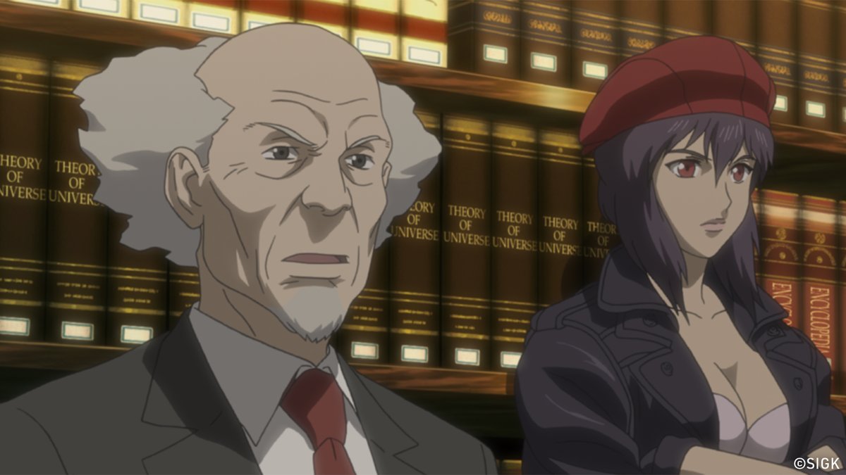 thegitsofficial's tweet image. ついに最終話！笑い男事件の終結、そして9課は？

#公安9課取調室 にて
バトー役・大塚明夫さん(@AkioOtsuka)と
トグサ役・山寺宏一さん(@yamachanoha)の
裏話トークが炸裂した #攻殻機動隊SAC

第26話は、明日まで配信中！
👉youtu.be/j4PpNCri5gY

#攻殻機動隊 #ghostintheshell