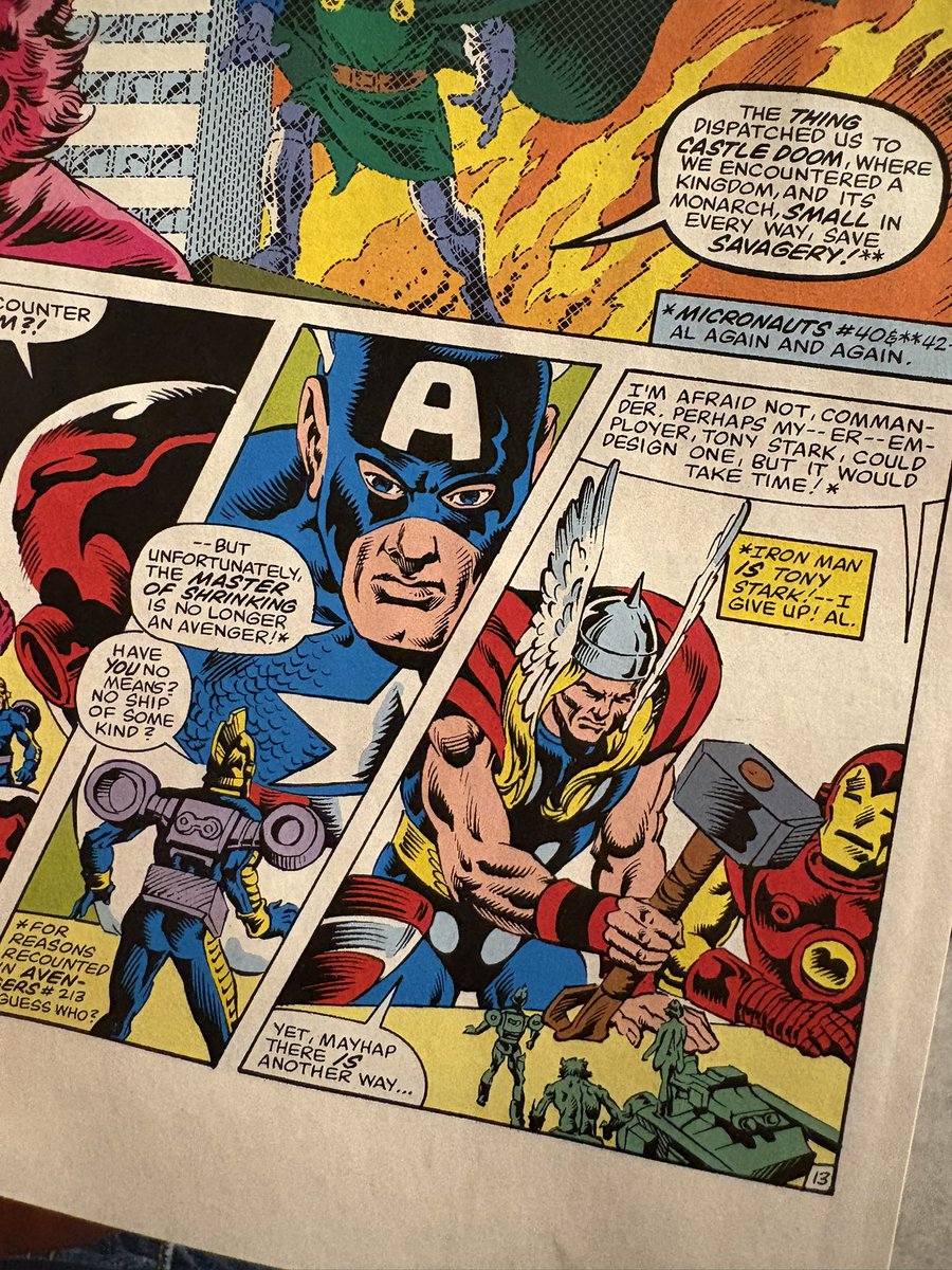 epicmarvelpod's tweet photo. Micronauts: The Original Years Epic Collection, Vol. 3: This Battlefield, Earth
The Micronauts continue their adventures on Earth alongside many of the Marvel heroes! More pics on IG!
#micronauts #marvel #comics #epiccollection #marvelcomics #marvelepiccollection https://t.co/8EuoapENTQ