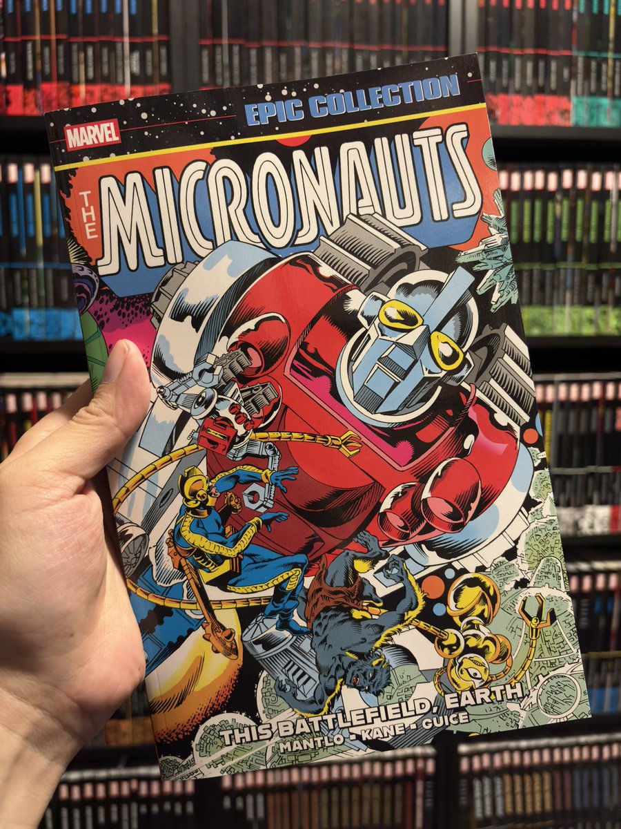 epicmarvelpod's tweet photo. Micronauts: The Original Years Epic Collection, Vol. 3: This Battlefield, Earth
The Micronauts continue their adventures on Earth alongside many of the Marvel heroes! More pics on IG!
#micronauts #marvel #comics #epiccollection #marvelcomics #marvelepiccollection https://t.co/8EuoapENTQ