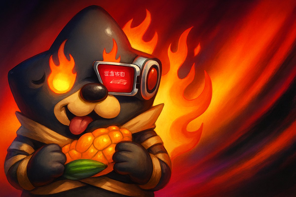 CryptoAle_'s tweet photo. @KanstarWorld looks good 🐾🔥🌽 https://t.co/A2gZpllJ7V