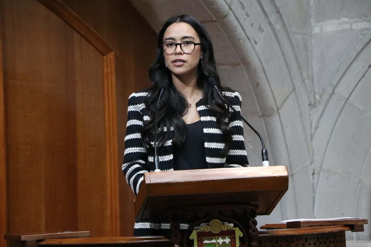 La Diputada del PAN en la LXII legislatura mexiquense, <a href="/alexiaadavilaa/">Alexia Dávila</a> al presentar la iniciativa para reconocer el derecho a solicitar justificación de inasistencias por motivos de salud menstrual.
facebook.com/share/p/1BcJhb…