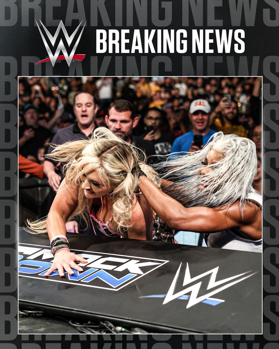 WWE's tweet image. BREAKING NEWS: @tiffstrattonwwe is getting her knee evaluated, but reports are that Tiffany Stratton is adamant about going through with the match on #SNME. Stay tuned for more information as it becomes available.