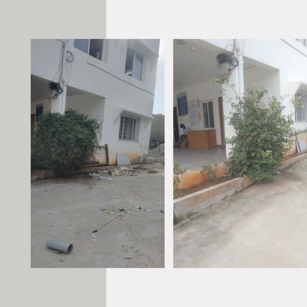FTarnaka's tweet photo. Under #SpecialCampaign5_0, PWS Vuduthala carried out a cleanliness drive to enhance hygiene and operational efficiency at its grain storage and dispatch facility! @Fci_Telangana @FCI_India @fcisouthzone_pr https://t.co/7WebBdzNEn