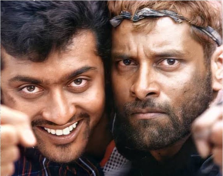 TeamSFK__Offl's tweet image. 22 Years of Classic #Pithamagan ❤️

@Suriya_offl #Vikram #Bala #Laila