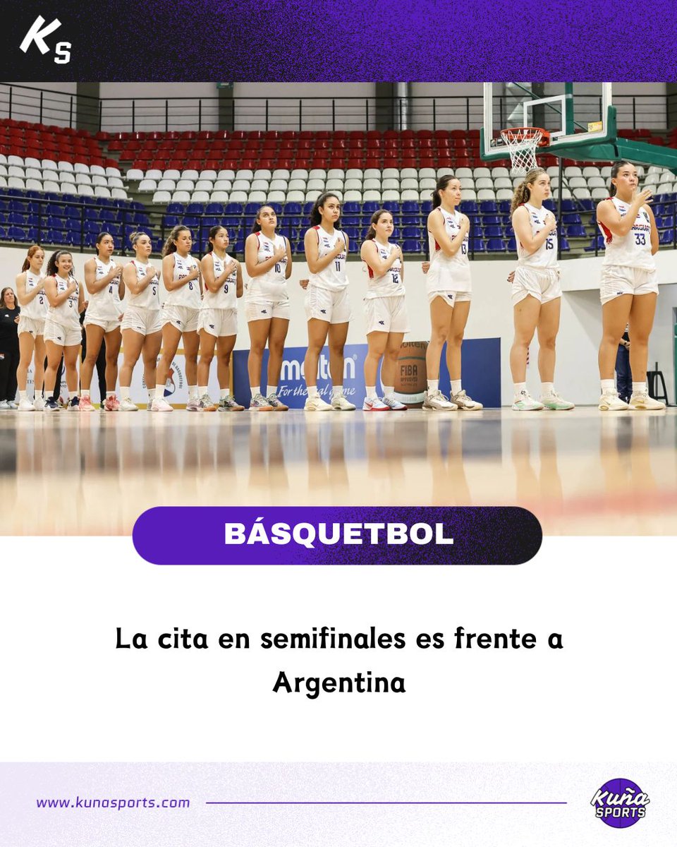¡Todas con ellas!🙋🏻‍♀️

🇵🇾Paraguay cerró la fase de grupos del Sudamericano FIBA Sub 17 Femenino Asunción 2025.

🇻🇪Ya clasificada, enfrentó a Venezuela por el liderato del Grupo B y cayó 60-65 (20-16, 11-15, 12-18, 17-16).

#KuñaSports💜