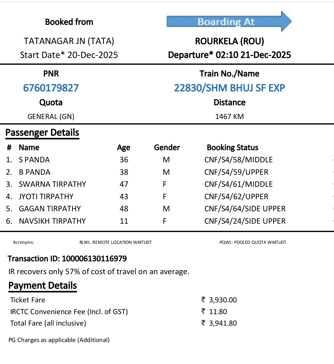 biswakesan1988's tweet image. Respected @AshwiniVaishnaw Sir,
PNR: 6760179827,6934161305
We’re 11 members (incl. senior parents &amp;amp; 6-month baby), but got no lower berths though all tickets are confirmed.
Kindly arrange at least 3 lower berths 🙏
#RailwayHelp @RailMinIndia