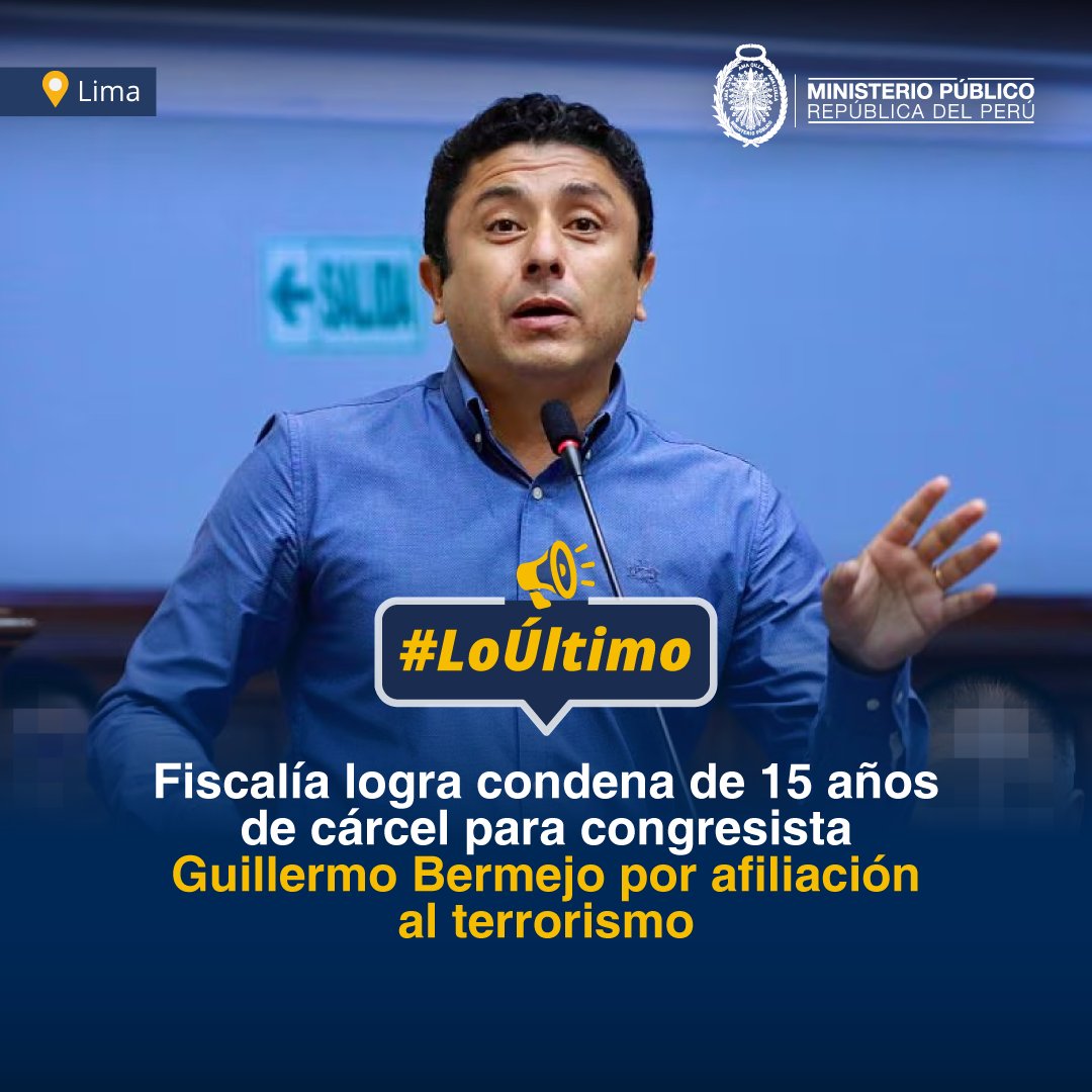 cesarcombina's tweet image. Cayó Bermejo, ahora sigue #VladimirCerron y Guido Bellido. Lo dije en 2021 y la justicia nos dió la razón: Perú Libre fue el brazo político de Sendero Luminoso #TerrorismoNuncaMas