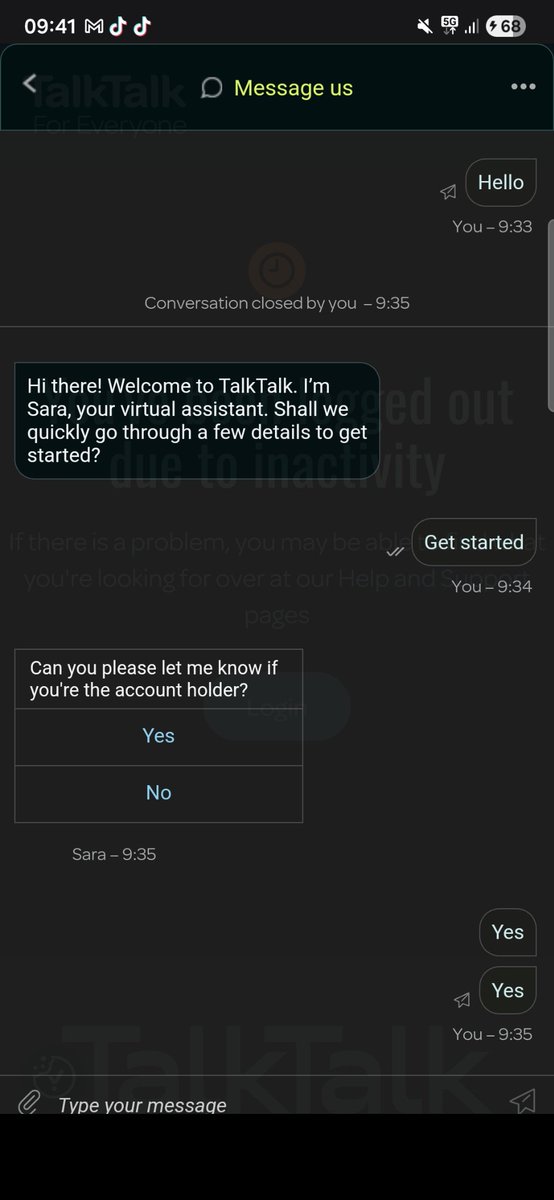 jeddys1's tweet photo. Why is it so difficult to get issues resolved with @TalkTalk. 3rd attempt at trying to get it resolved and I can't even get through to a bot. https://t.co/XzJ36SV6FO