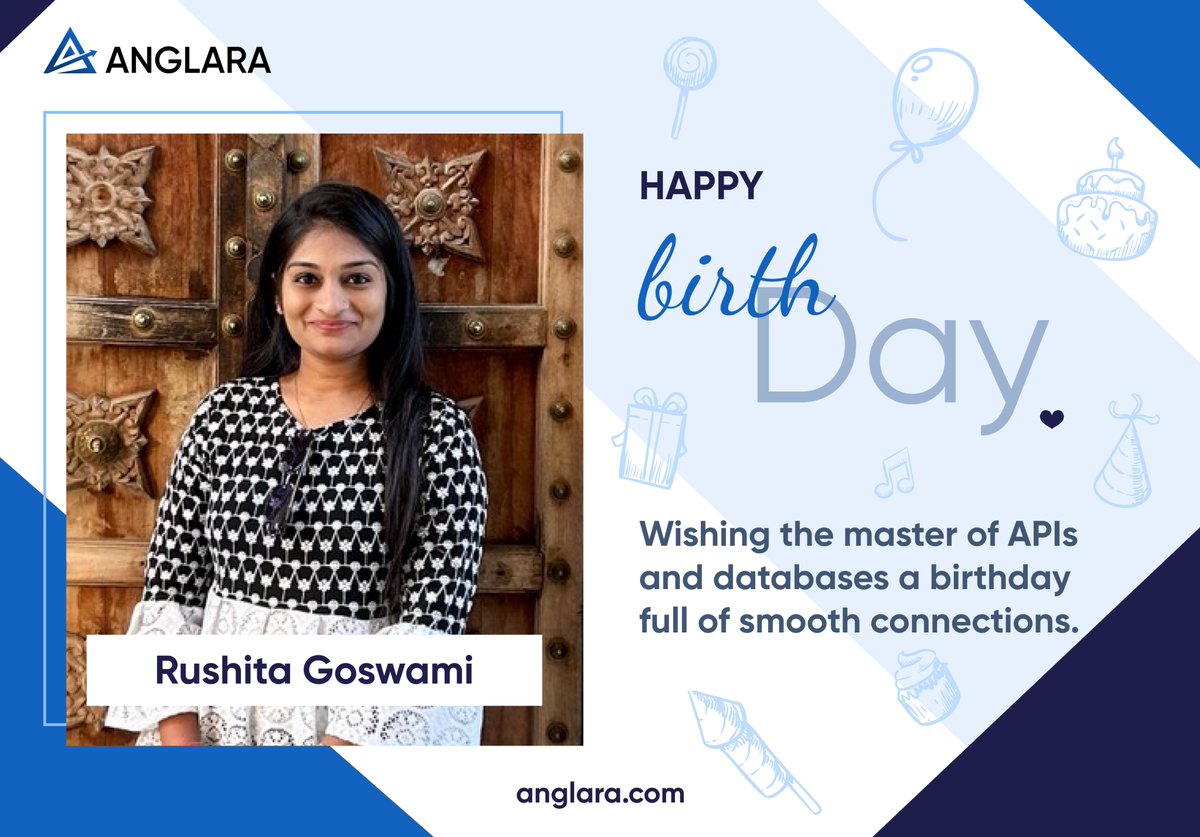 AnglaraDigital's tweet image. #HappyBirthday, Rushita Goswami!🎉

Wishing you a day filled with joy, &amp;amp; memorable moments. Your dedication &amp;amp; positivity continue to inspire everyone around you. 

May this year bring even more success, happiness, &amp;amp; opportunities your way.

Cheers to another fantastic year ahead!