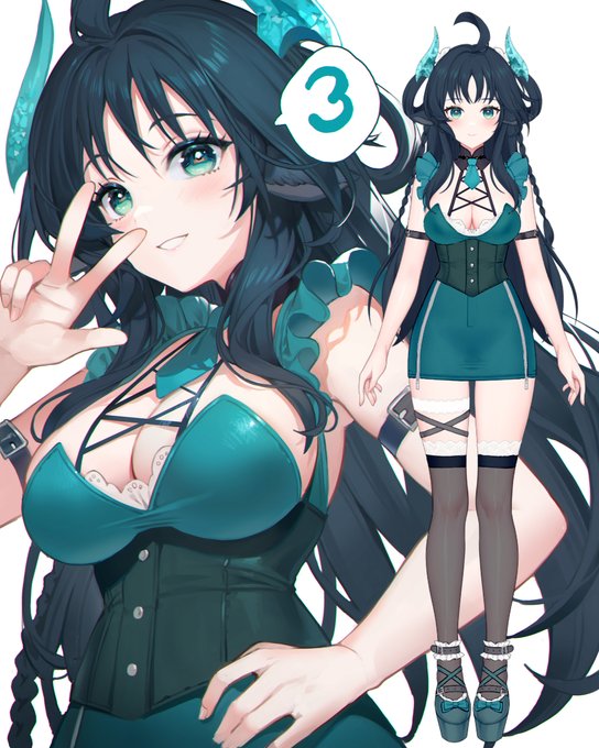 The model will be released in the next 3days !!
#PrismCustomizableVtuber 