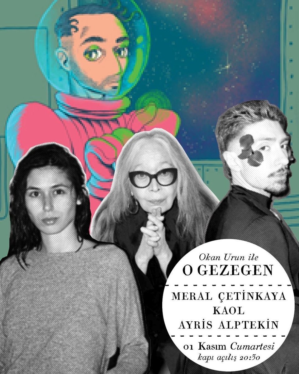 Okan Urun ile O Gezegen, 3. sezonuyla 1 Kasım’da aramıza dönüyor!

Konuklar. Meral Çetinkaya, Kaol, Ayris Alptekin.

Detaylar 👉buff.ly/vmJ4Ekg
<a href="/okanurun/">Okan Urun</a>