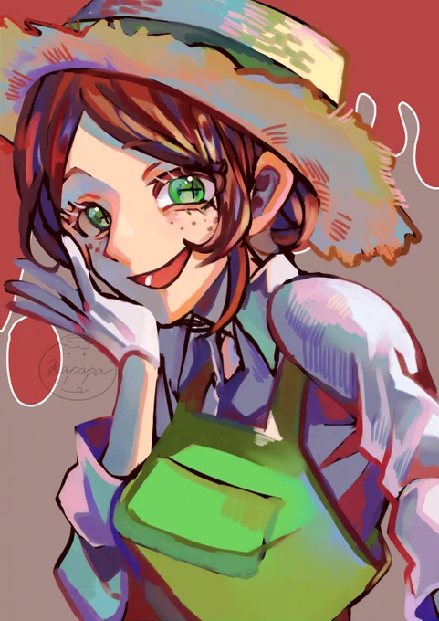厚塗りたのし～～～い
