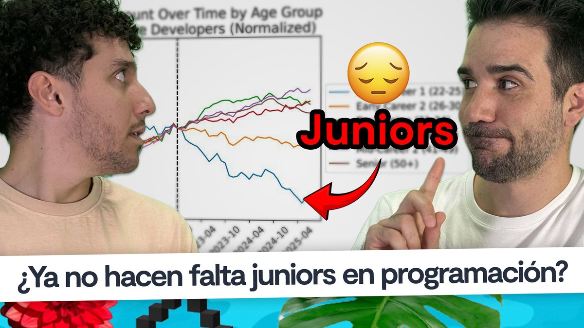 Hoy a las 13:15 CEST vamos a estar haciendo un Café con Codely desde la #TRGx.

Vamos a comentar noticias, destacando:
- ¿Ya no hacen falta juniors en programación?
- Sueldos Dev
- Caída AWS

Además, vamos a entrevistar a personas TOP del evento.

¡Te esperamos!