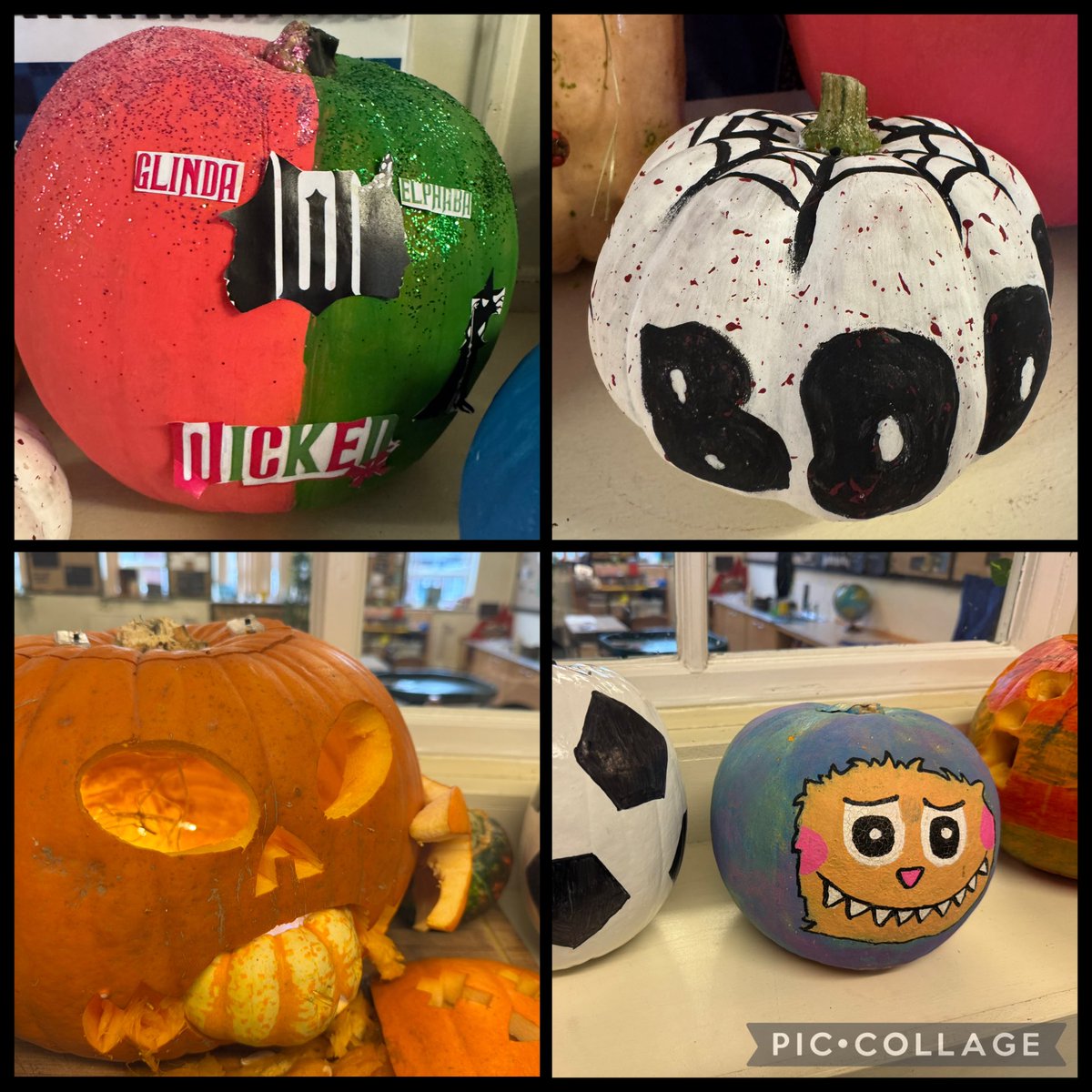 Our Halloween Social evening was a wonderful way to end a fantastic half term, we challenged our children to make the decorations though exploring their creativity with pumpkins! Just look at these sensational efforts! 🤩🎃 <a href="/accomplish_mat/">Accomplish MAT</a>