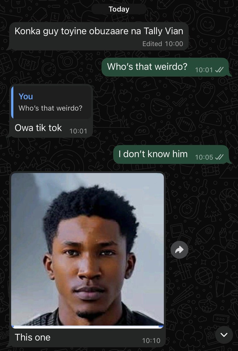 Ugandans can lie 😂😂