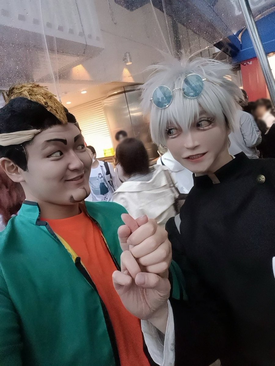 U92307357's tweet photo. #池ハロ 
#池ハロ2025
ははっチョキはこうですよ。先生。 https://t.co/Xzi8Plsh7T