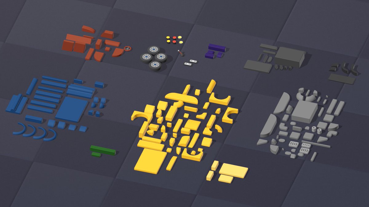drycactusgames's tweet image. You like bricks? We got bricks. Small, big, round, square, whatever you want. Connect them together to build things. #screenshotsaturday #gamedev #indiegame #indiedev