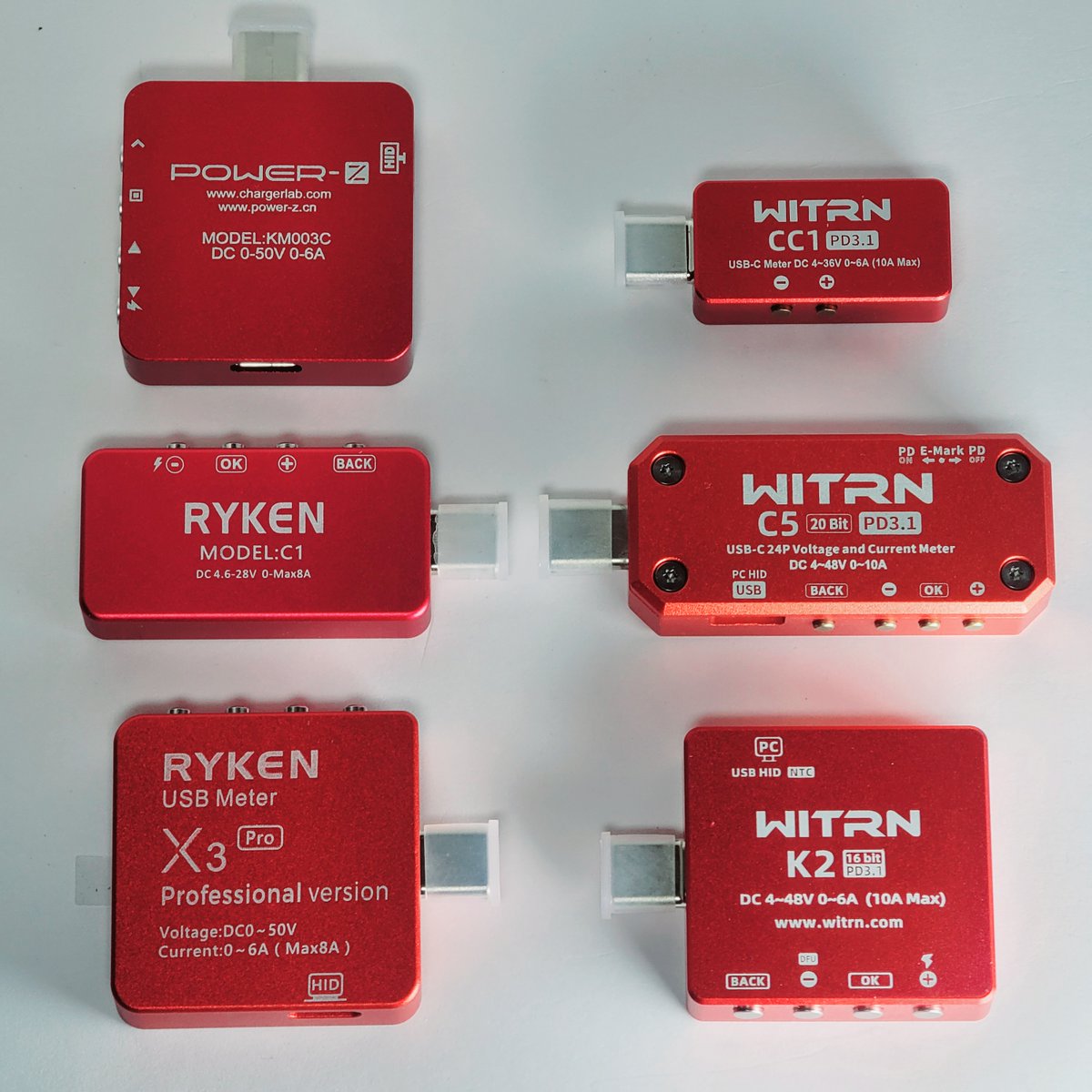tomoca2's tweet photo. なかなか値段が下がらず入手をためらっていたWITRN K2をようやく4,400円で入手した。こうして眺めているだけでニヤニヤしてしまう。わかるかなぁ、わかんねぇだろうなぁ。千とせ
#KM003C #WITRN #RYKEN #USBテスター https://t.co/tOEeWIz13x