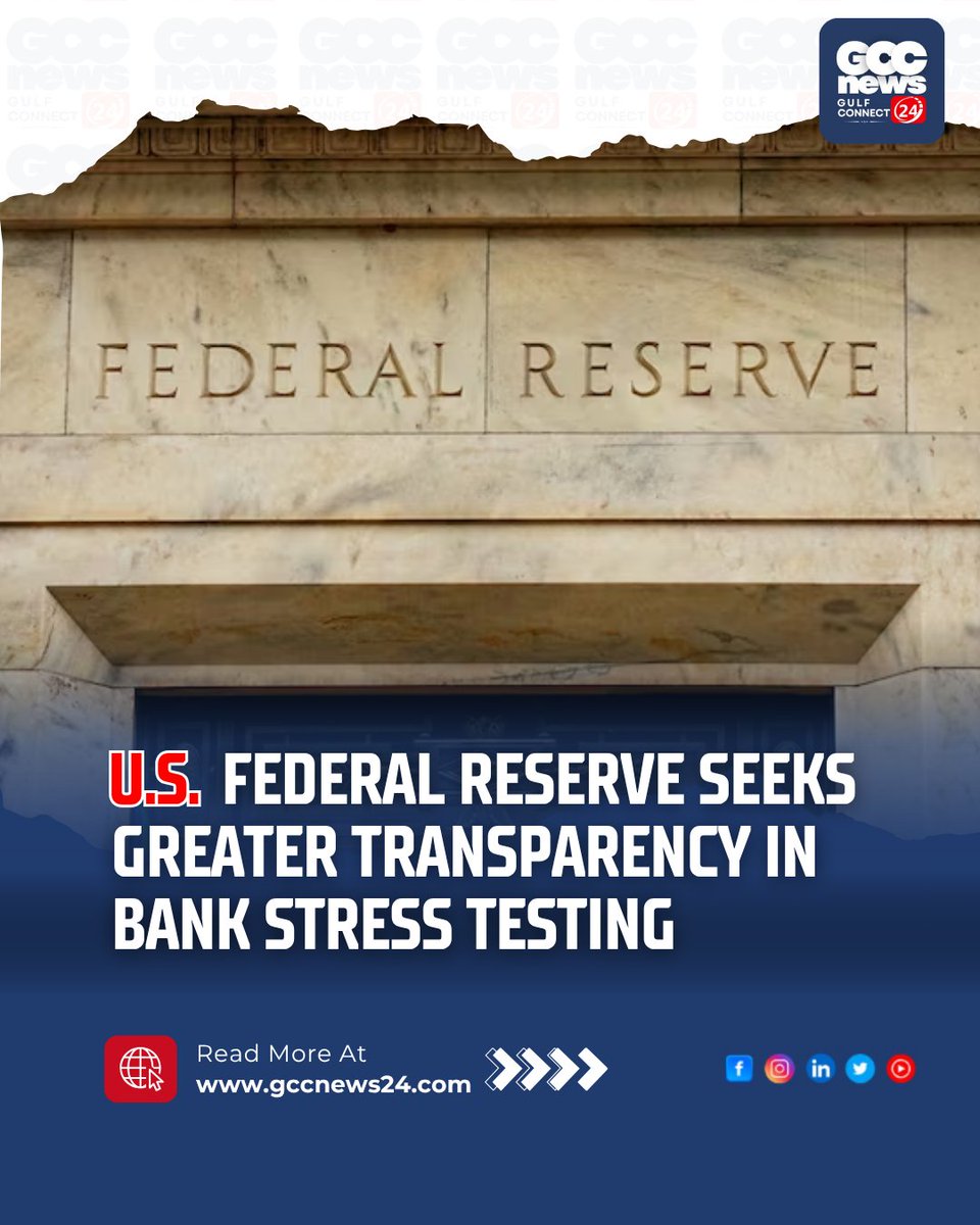 gccn24's tweet image. The Fed plans to share stress test models publicly to boost transparency  and reduce uncertainty for banks. 
.
Read more: gccnews24.com/federal-reserv… 
.
#FederalReserve #StressTests #BankingRegulation