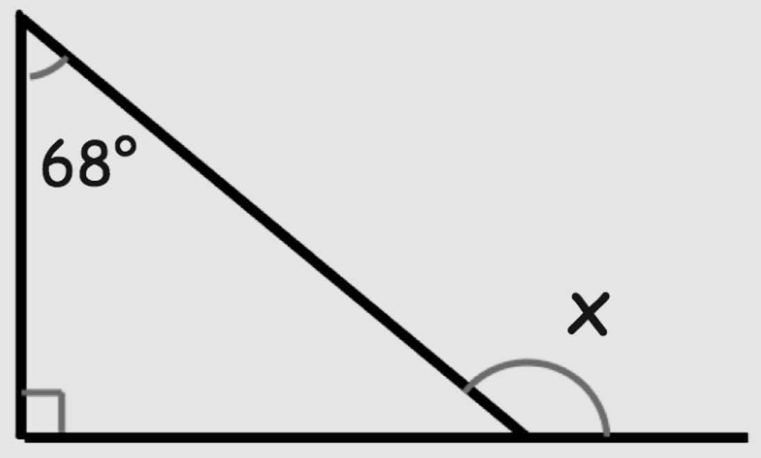 mathtech789's tweet photo. Find angle x? https://t.co/N8RGtJBvg2