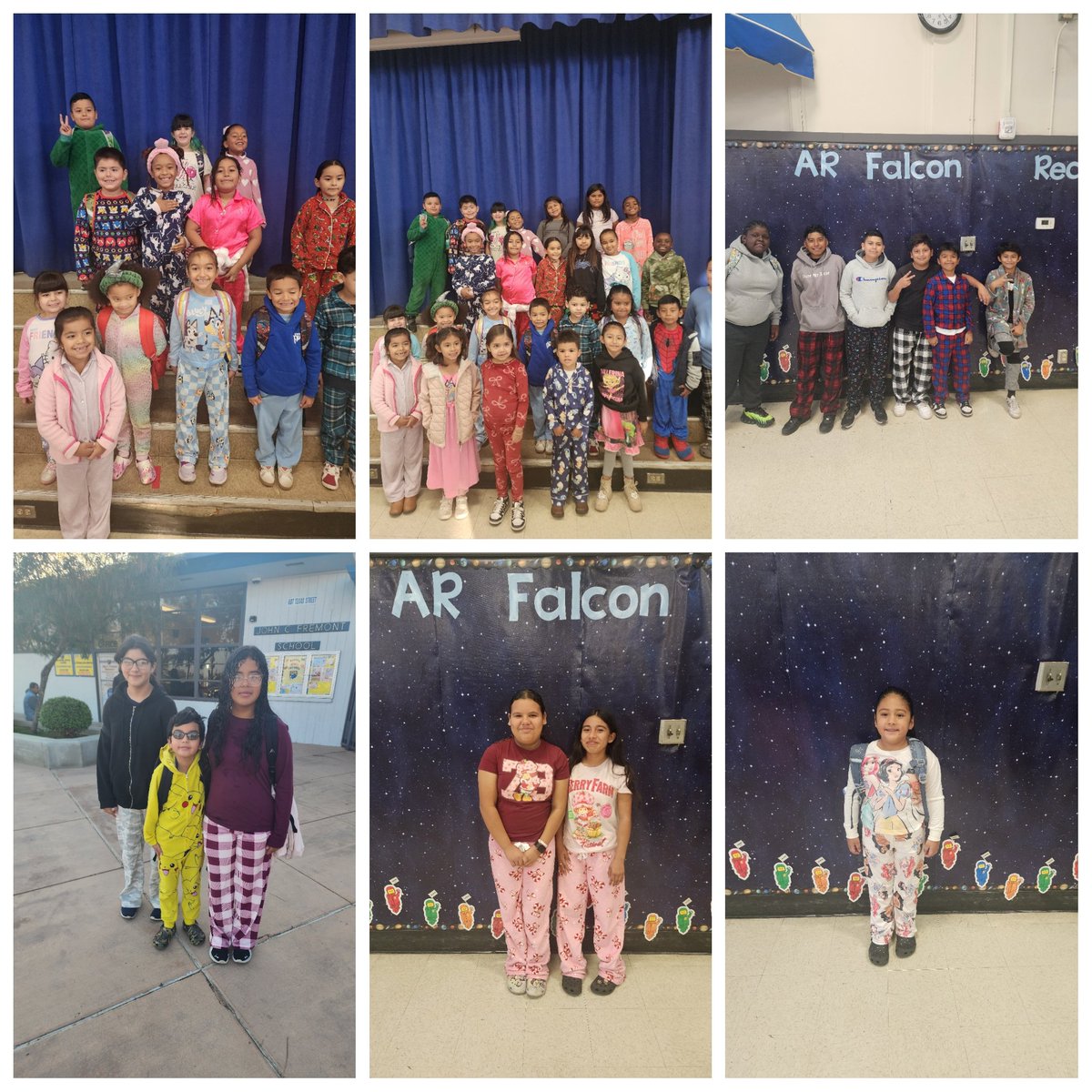 Spirit week Day 5; PJ Day was a huge success